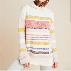 Anthropologie Elana Tunic Knit Sweater